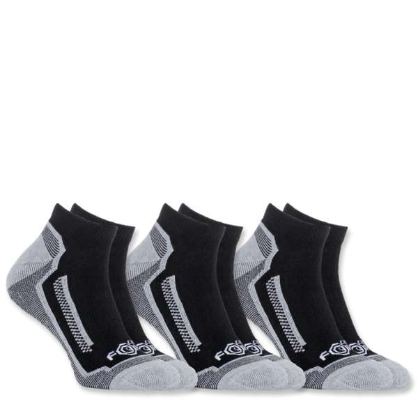 .A328-3BLK. Force performance sock 3-pack