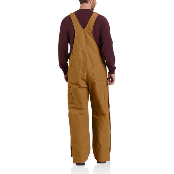 .104393. Firm duck insulated bib overall