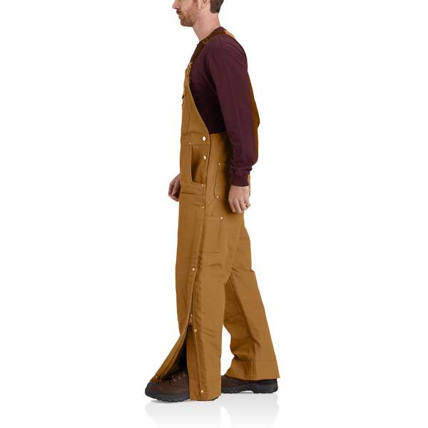 .104393. Firm duck insulated bib overall