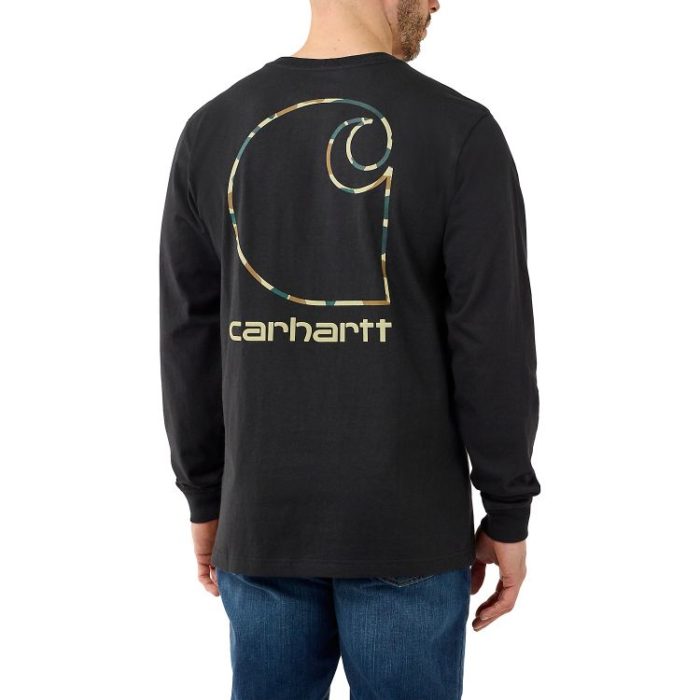 .105583. Pocket camo C graphic L/S T-Shirt